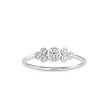 0.18Ct Round Bezel Set Lab-Grown Diamond Gold Ring