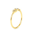 0.18Ct Round Bezel Set Lab-Grown Diamond Gold Ring