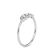 0.38Ct Baguette Bezel With Three Stone Lab-Grown Diamond Gold Ring