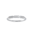 0.07Ct Vintage Prong Set Lab-Grown Diamond Gold Ring