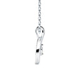 0.10Ct Dancing Round Shape Lab-Grown Diamond Gold Pendant Necklace