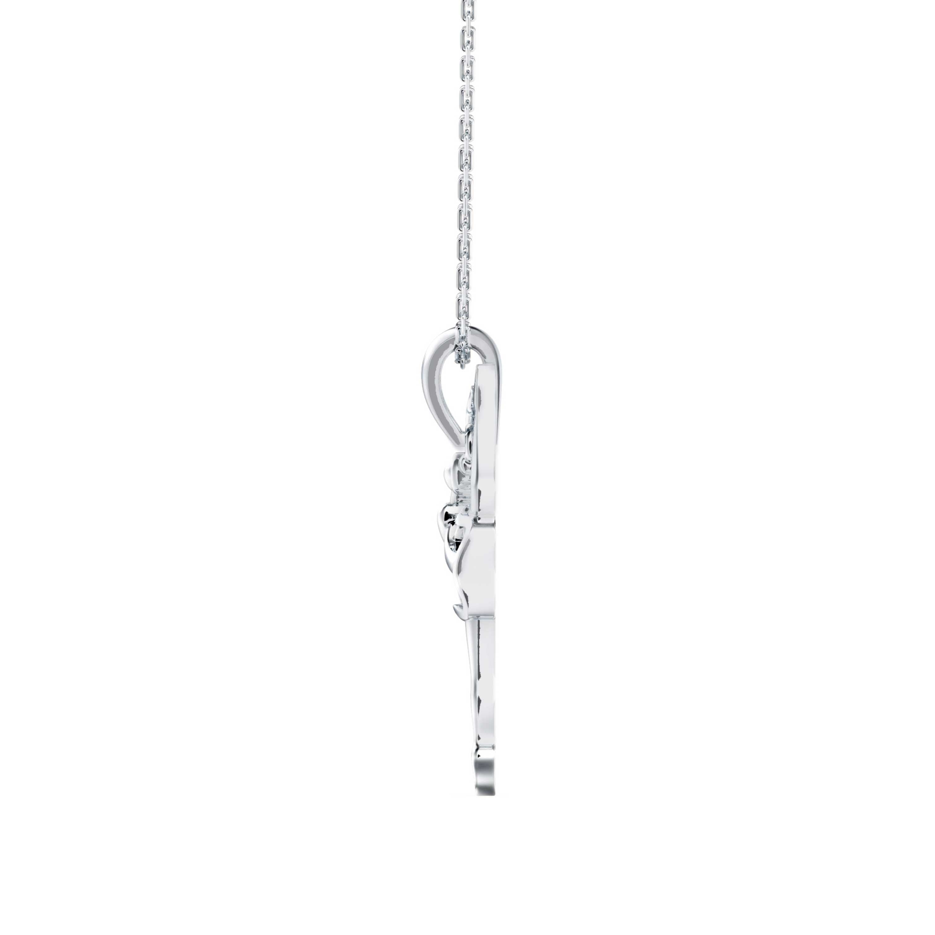 Party Wear Dancing Diva Gold Pendant Necklace