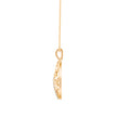 0.06Ct Tree of Life Design Pave Lab-Grown Diamond Gold Pendant Necklace