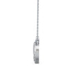 0.09Ct Infinity Cross Pave Set Lab-Grown Diamond Gold Pendant Necklace