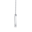 0.18Ct Triangle Shape Pave Set Lab-Grown Diamond Gold Pendant Necklace