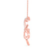 0.18Ct Butterfly Pave Lab-Grown Diamond Gold Pendant Necklace