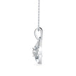 0.19Ct Minimal Luxury Designe Lab-Grown Diamond Gold Pendant Necklace