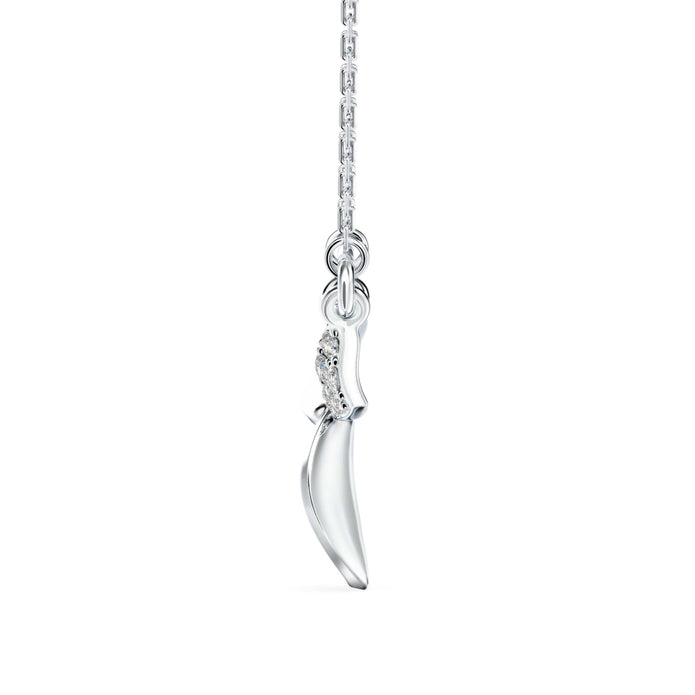 0.05Ct Round Cluster Lab-Grown Diamond Gold Pendant Necklace