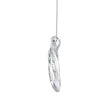 0.40Ct Teardrop Style Lab-Grown Diamond Gold Pendant Necklace