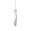 0.36Ct Leaf Style Cluster Lab-Grown Diamond Gold Pendant Necklace