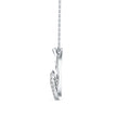 0.09Ct Heart Shape in Circle Lab-Grown Diamond Gold Pendant Necklace