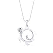 0.29Ct Turtley Shape Pave Lab-Grown Diamond Gold Pendant Necklace