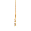 0.45Ct Infinity Style Prong Lab-Grown Diamond Gold Pendant Necklace