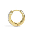0.31Ct Prong With Cluster Lab-Grown Diamond Gold Hoop Earrings