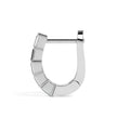 0.43Ct Baguette Prong Set Lab-Grown Diamond Gold Hoop Earrings