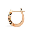0.19Ct Square & Leaf Shape Lab-Grown Diamond Gold Hoop Earrings