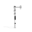 1.36Ct Teardrop Shape Lab-Grown Diamond Gold Dangle Drop Earrings