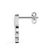 0.12Ct Round Prong Set Lab-Grown Diamond Gold Stud Earrings