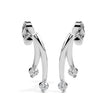 0.12Ct Round Prong Set Lab-Grown Diamond Gold Stud Earrings