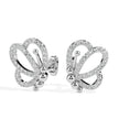 0.39Ct Butterfly Lab-Grown Diamond Gold Stud Earrings