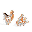 0.49Ct Chandelier Style Lab-Grown Diamond Gold Stud Earrings