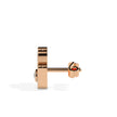 0.31Ct Hand & Evil Eye Lab-Grown Diamond Gold Unpair Stud Earrings