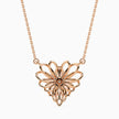 0.06Ct Round Cluster Lab-Grown Diamond Gold Pendant Necklace