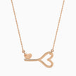 0.01Ct Flush-Set Round Lab-Grown Diamond Gold Pendant Necklace