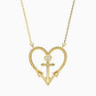 0.10Ct Round Bezel Twisted Lab-Grown Diamond Gold Pendant Necklace