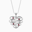 0.21Ct Prong Set Round Lab-Grown Diamond Gold Pendant Necklace