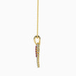 0.41Ct Heart Shape Lab-Grown Diamond Gold Pendant Necklace