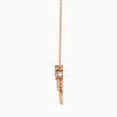 0.12Ct Four Leaf Clover Lab-Grown Diamond Gold Pendant Necklace