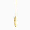 0.04Ct Heart Shaped Lab-Grown Diamond Gold Pendant Necklace