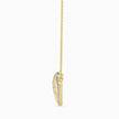0.11Ct Double Heart Lab-Grown Diamond Gold Pendant Necklace
