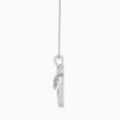 0.09Ct Double Heart Lab-Grown Diamond Gold Pendant Necklace