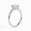 Oval Cut Solitaire Lab-Grown Diamond Gold Ring