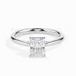Radiant Solitaire Lab-Grown Diamond Gold Ring