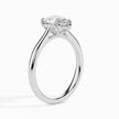 Pear Cut Solitaire Lab-Grown Diamond Gold Ring