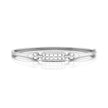 0.64Ct Lattice Link Lab-Grown Diamond Gold Bracelet