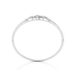 0.86Ct Criss Cross Wave Lab-Grown Diamond Gold Bracelet