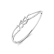 0.86Ct Criss Cross Wave Lab-Grown Diamond Gold Bracelet
