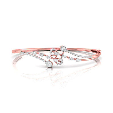 0.78Ct Split Lab-Grown Diamond Gold Bracelet