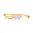 0.84Ct Prong Set Lab-Grown Diamond Gold Bracelet
