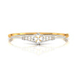 0.74Ct Rose Lattice Lab-Grown Diamond Gold Bracelet