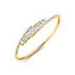 0.91Ct Pave Set Lab-Grown Diamond Gold Bracelet