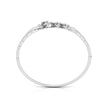 0.76Ct Floral Cluster Lab-Grown Diamond Gold Bracelet
