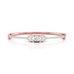 0.73Ct Cluster Lab-Grown Diamond Gold Bracelet