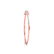 0.73Ct Cluster Lab-Grown Diamond Gold Bracelet