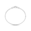 0.73Ct Cluster Lab-Grown Diamond Gold Bracelet