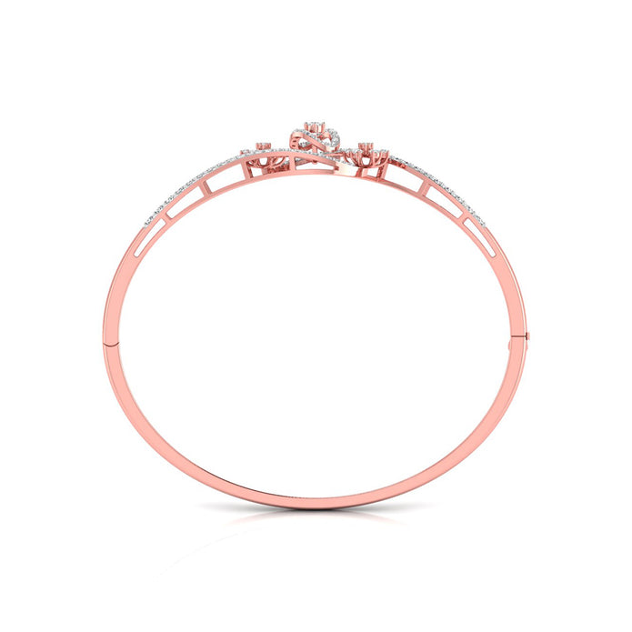 0.82Ct Prong Lab-Grown Diamond Gold Bracelet